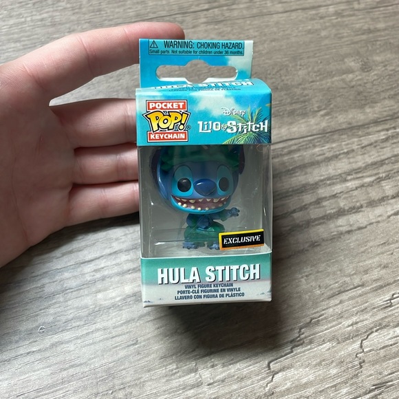 Disney Other - Hula Stitch Lili & Stitch Pocket POP! Keychain